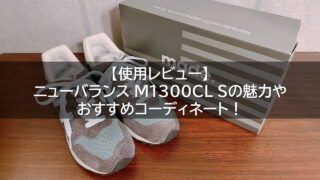 【使用レビュー】ニューバランス M1300CL Sの魅力やおすすめコーディネート!